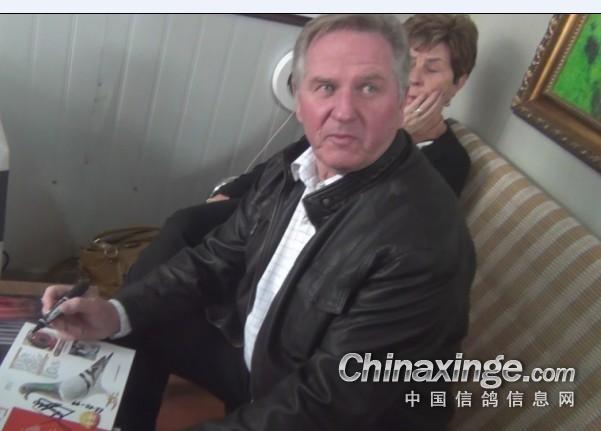 比利时名家回访北京万军鸽舍--中国信鸽信息网